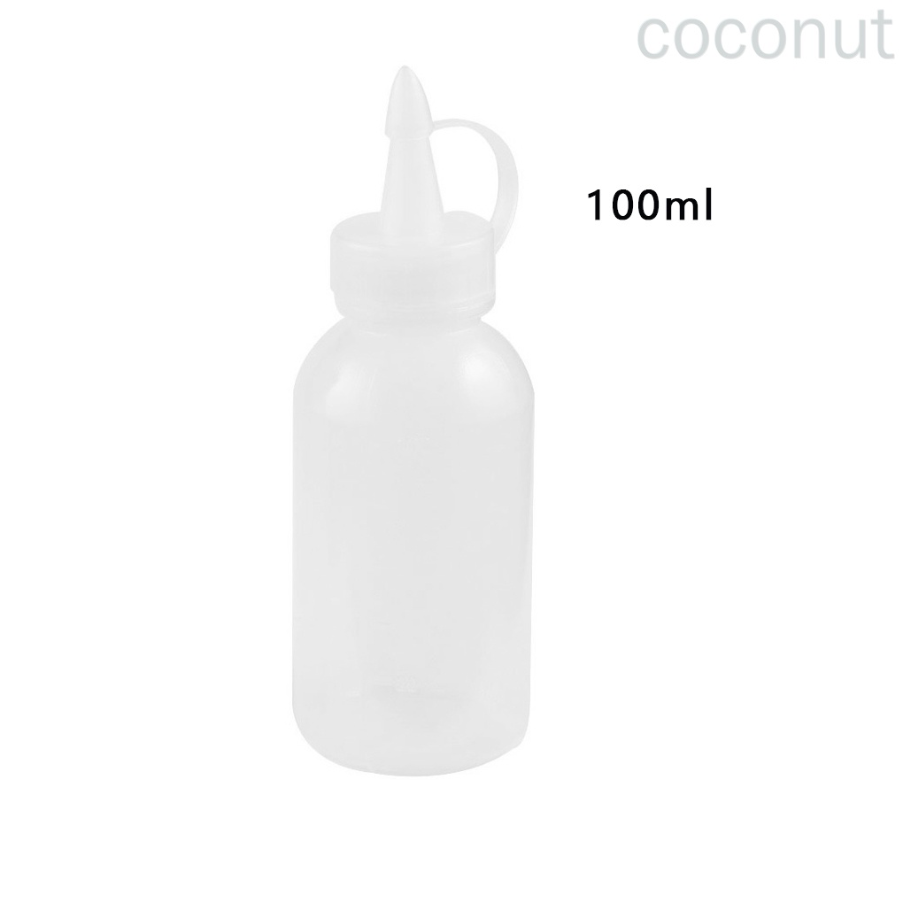Bình nhựa đựng dầu / nước sốt / nước sốt 100ml có đầu xịt tiện dụng cho nhà bếp