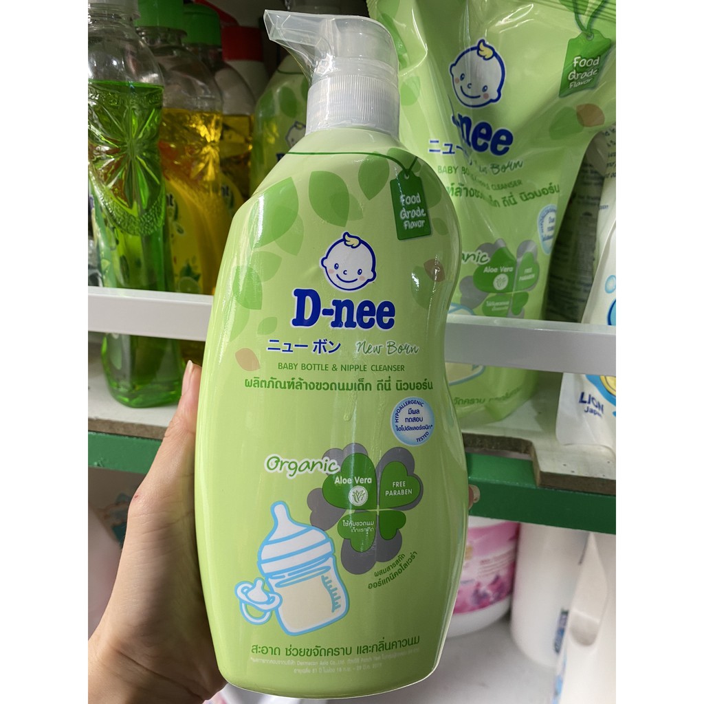 Nước rửa bình Dnee organic an toàn cho bé (Túi hoặc Chai)