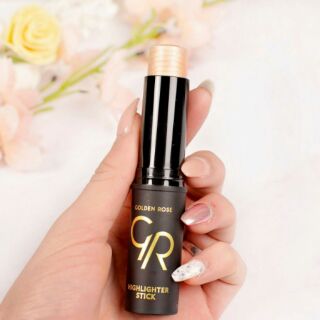 Highlighter stick golden rose