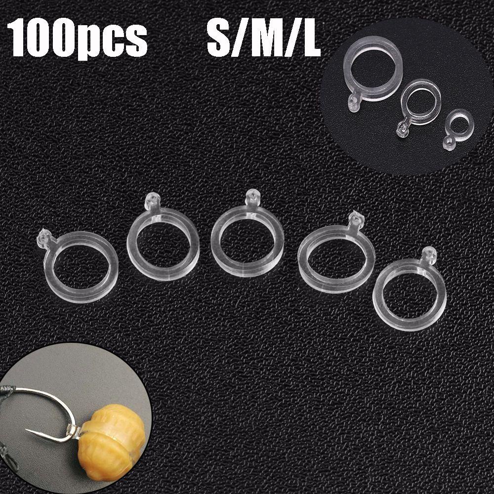 100 Hạt Xỏ Mồi Câu Cá Trong Suốt