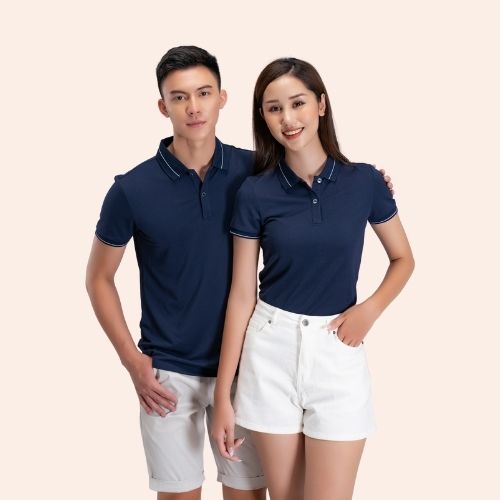 Áo thun polo nữ YODY phông tay ngắn, cổ bẻ vải Cotton,cafe, chuẩn form xuất xịn - APN3890