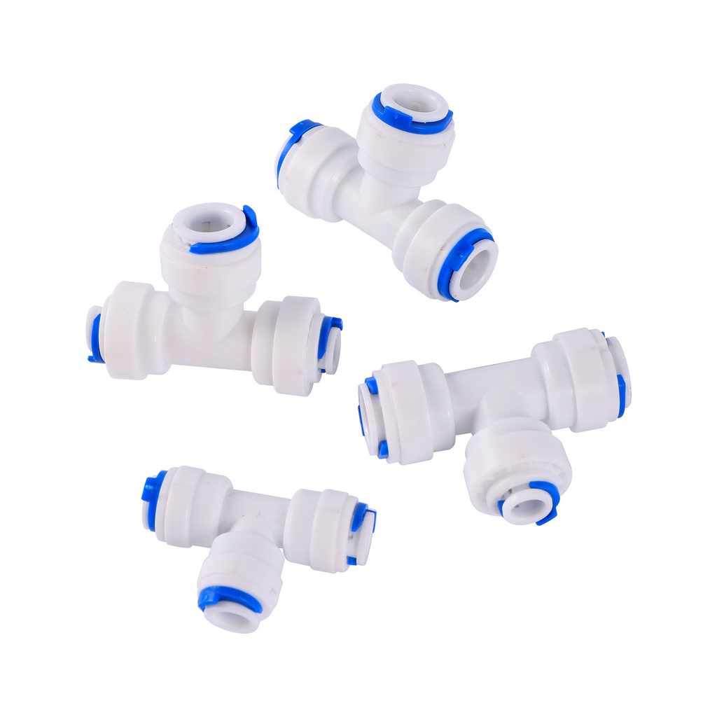 Đầu Nối Ống Nước 4 Chiều 1/4"3/8" Hình Chữ Y Cho Bể Cá Cảnh
