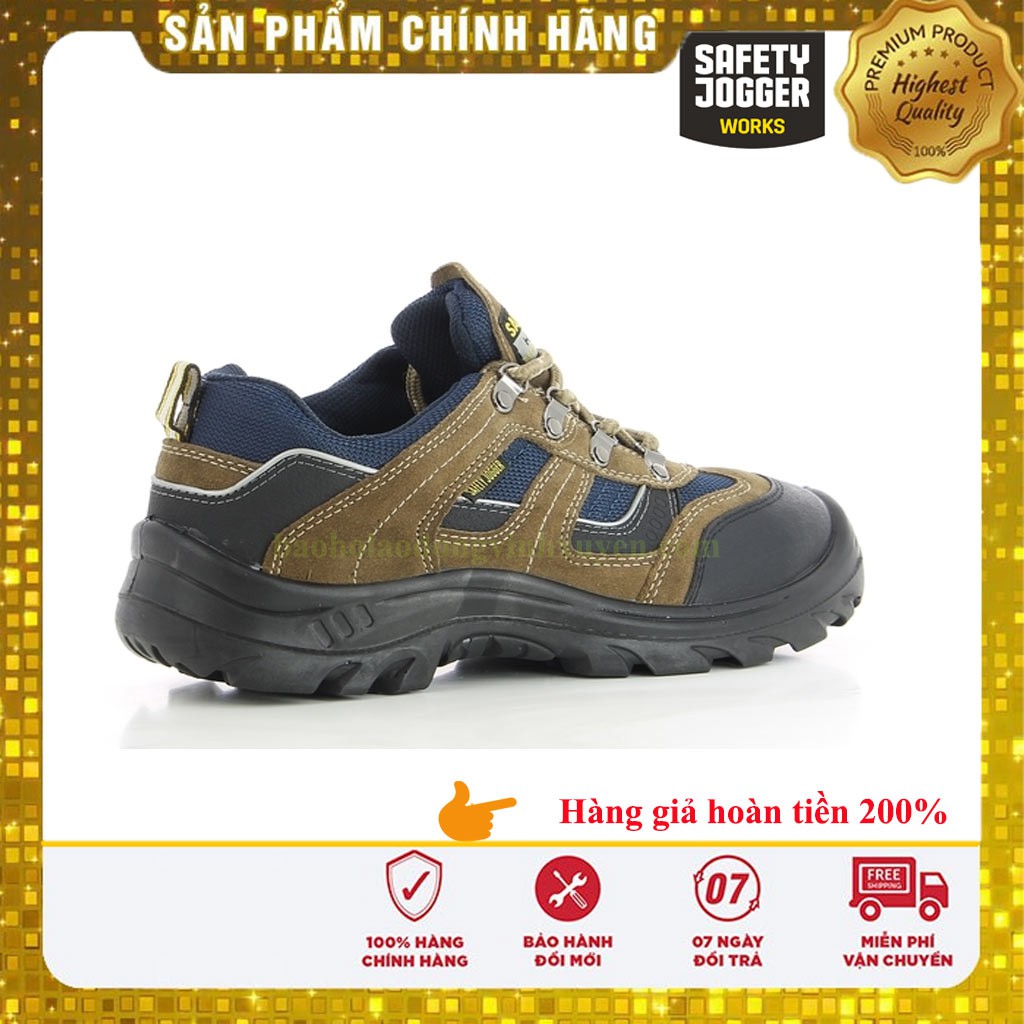 [Hàng Chính Hãng] Giày Bảo Hộ Lao Động Nam Safery Jogger X2020 S3 Da Bò Nhập Khẩu