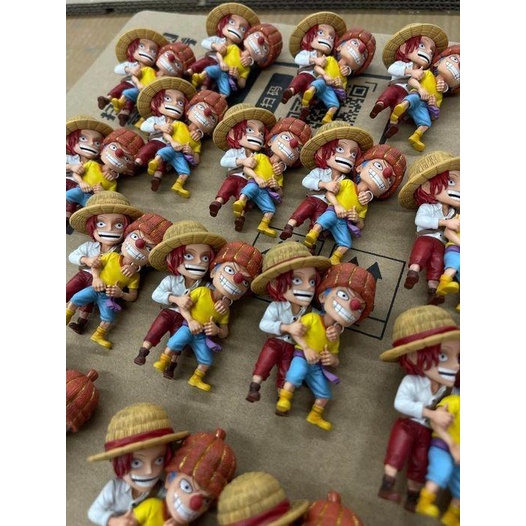 Mô hình One Piece Yz Studio - Shanks & Buggy kid