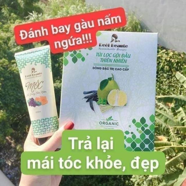 Reél Beaute Túi Lọc Gội Đầu Thiên Nhiên