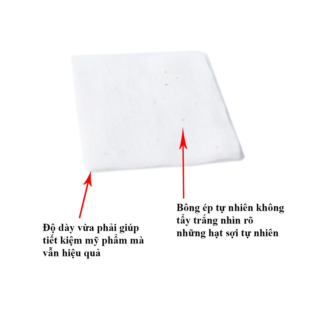 Bông tẩy trang MINISO/ COTTON PADS Dịu Nhẹ Cho Da