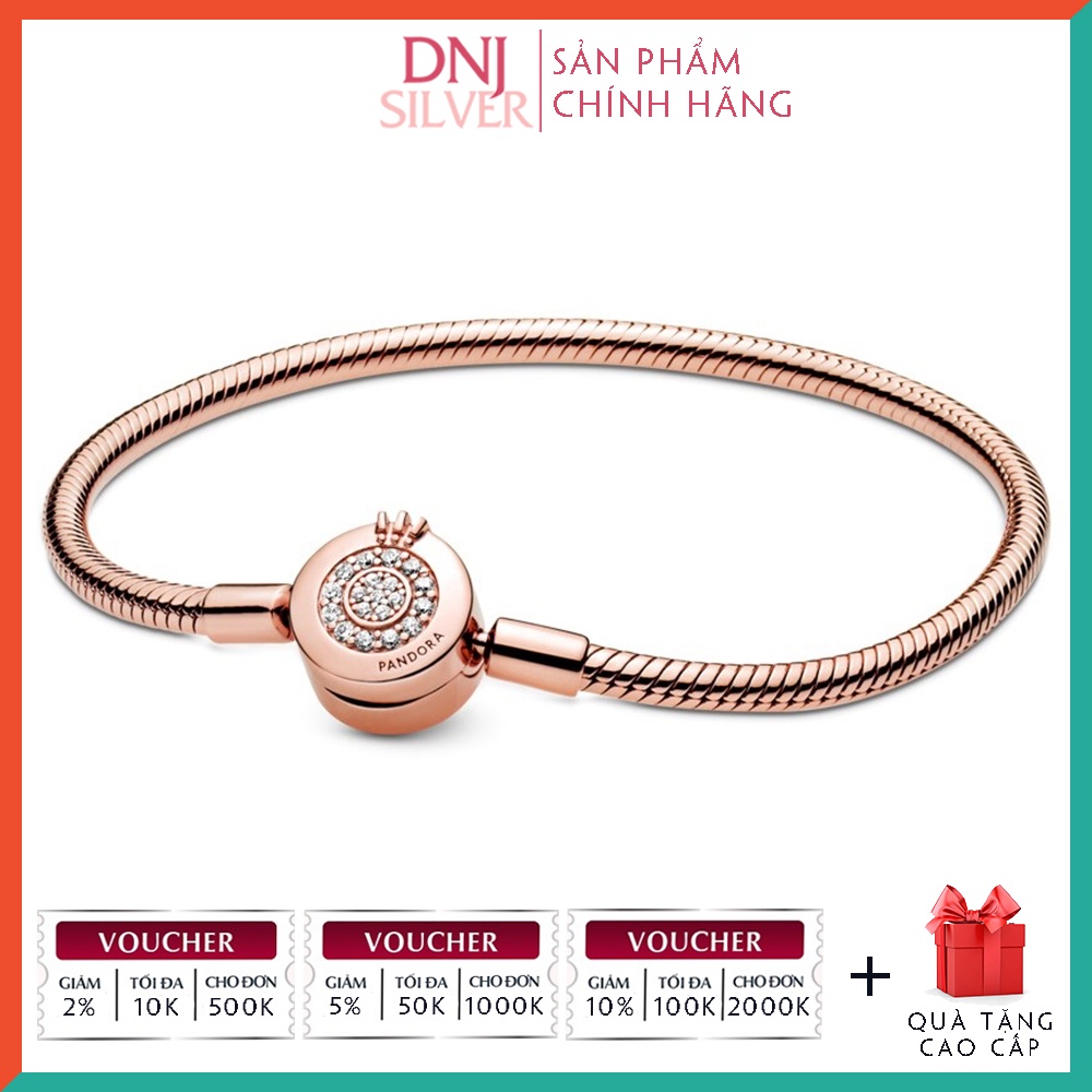 Vòng tay bạc 925 cao cấp - Vòng tay charm bạc Crane Lucky Bracelet, mang ý nghĩa may mắn, tình yêu, an lành - DNB042