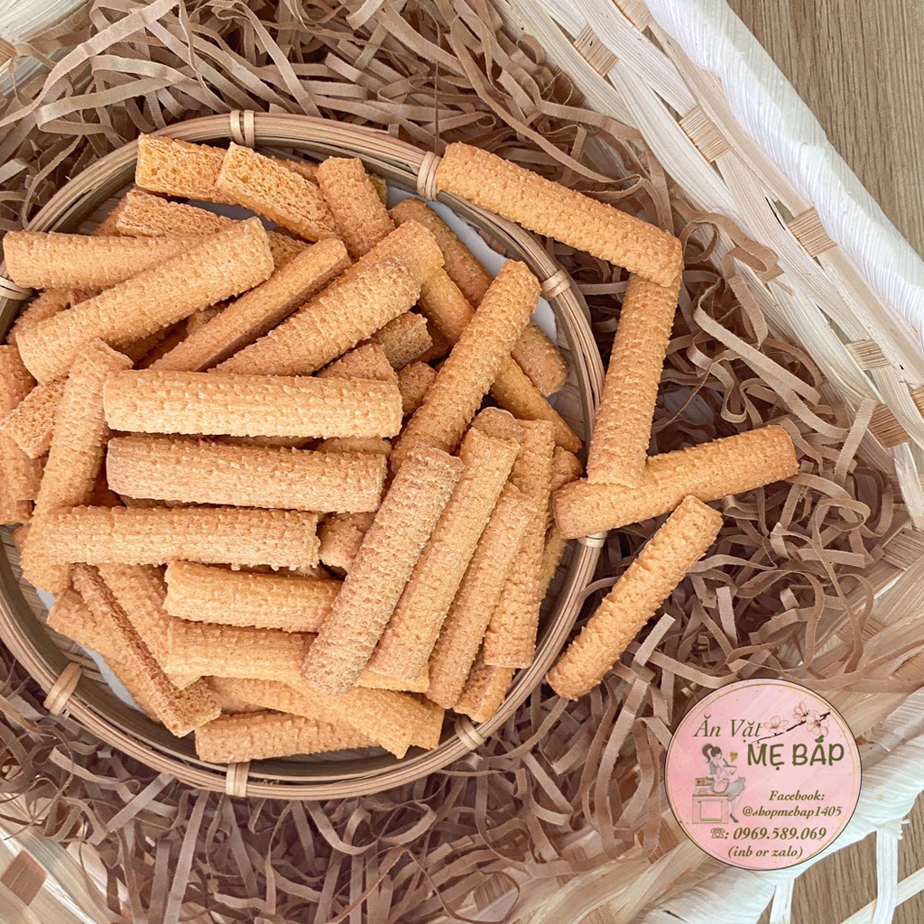 Bánh Gai Sữa Thơm Ngon 500g - Đặc Sản Bến Tre Hương Vị Tuổi Thơ - Shop Mẹ Bắp