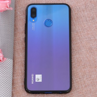 Ốp Lưng Huawei Nova 3i - Trong Suốt, Viền Đen, Chất Liệu Nhựa Cứng - Bảo Vệ Giữ Nguyên Màu Sắc Vẻ Đẹp Điện Thoại Nova 3i