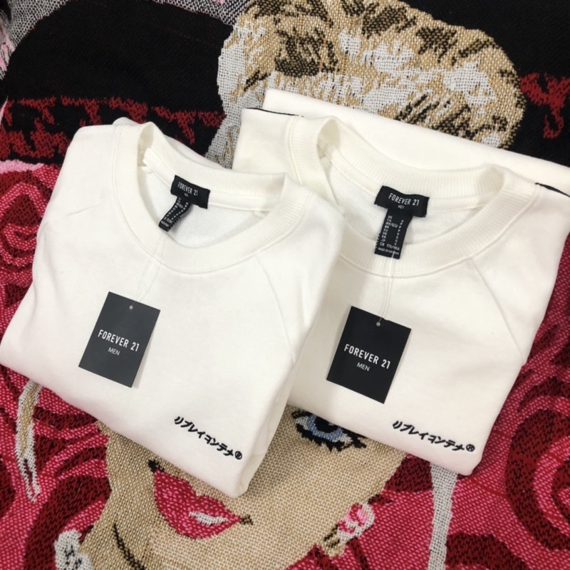 Áo sweater mĩ trắng nỉ dày [ ảnh thật ] | BigBuy360 - bigbuy360.vn