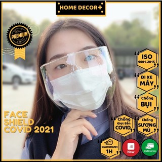 Kính Chống Giọt Bắn Phòng Dịch Bảo Hộ Kháng Khuẩn Kính Chắn Bảo Vệ Mắt Trong Suốt