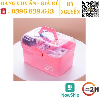 Cốp nhựa đựng đồ nail - mi _ spa, cốp nhựa siêu to đựng vừa máy hơ - cốp đựng