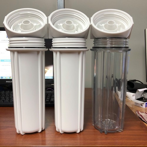 BỘ LỌC NƯỚC SINH HOẠT GIA ĐÌNH 3 CỐC 10INCH 2 GIOĂNG REN 21 ĐÀI LOAN - HIZA | BigBuy360 - bigbuy360.vn