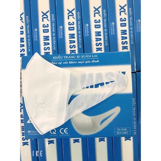 [hành chính hãng] Khẩu trang y tế 3B Xuân Lai, 4 lớp, kháng khuẩn, Hộp 50 cái