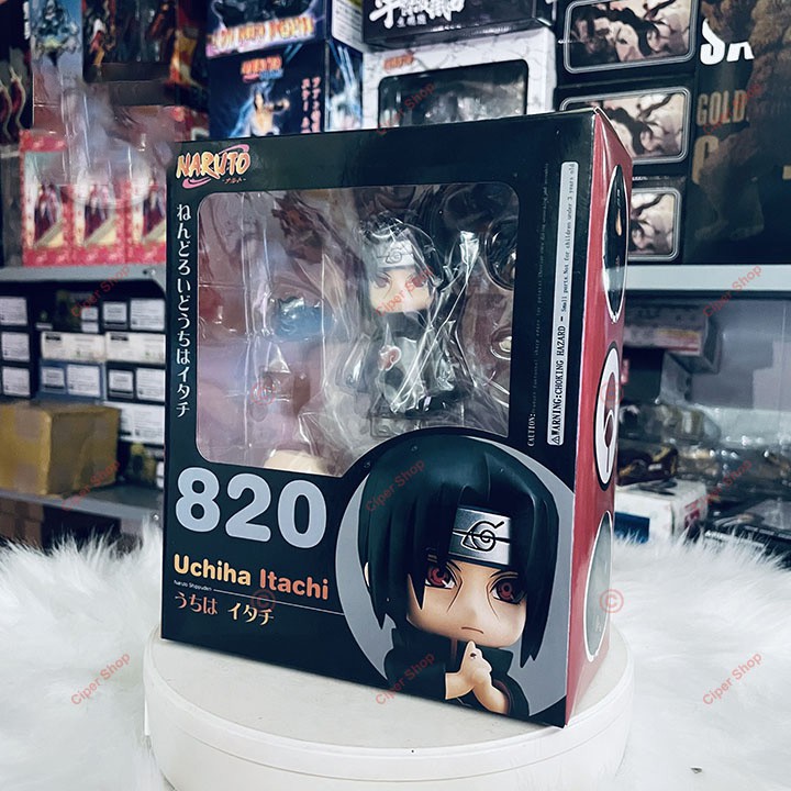 GIÁ HỦY DIỆT Mô Hình Uchiha Itachi - Naruto Có Khớp Cử Động Nendoroid 820