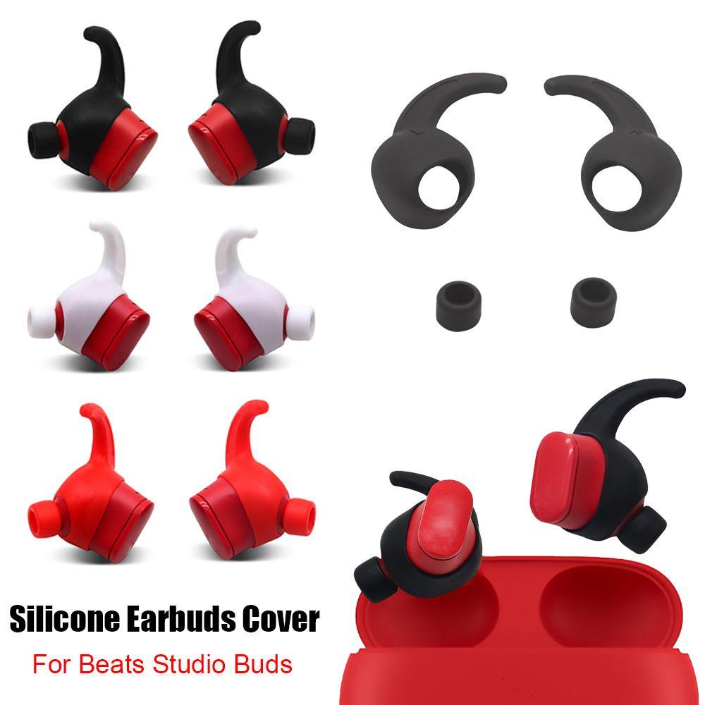 MYRONGVN Vỏ Bọc Silicone Bảo Vệ Tai Nghe Beats Studio Buds Chống Rơi