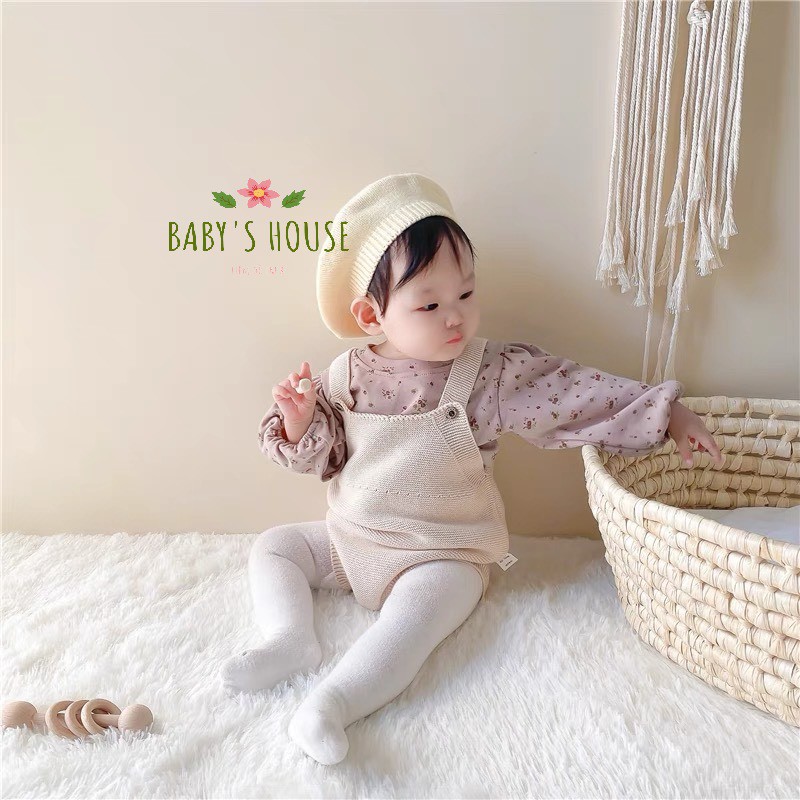 Mũ nồi len trơn phong cách hàn quốc đáng yêu cho bé  MN78 Nana Baby