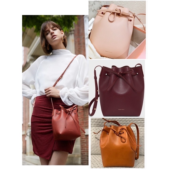 TNS - Túi bucket Mansur Gavriel mini bucket bag-3 màu-ib chọn màu