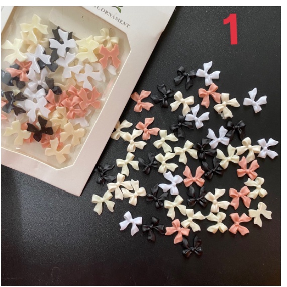 Charm nơ nail , túi charm gắn móng