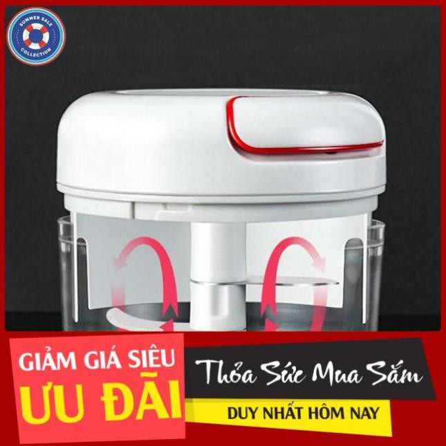 Xay tỏi ớt mini bằng tay Mini Food Chopper, máy xay thịt thực phẩm [Giá sốc]