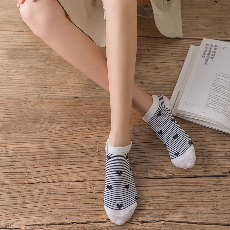 Vớ cotton kiểu Nhật họa tiết 3D dễ thương