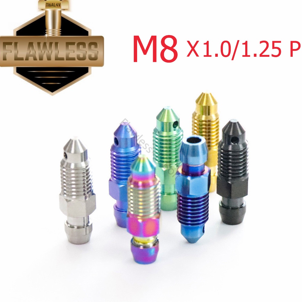 Kẹp Phanh gr5 Bằng Titan m6 m7 m8x1.0 / 1.25 Chất Lượng Cao