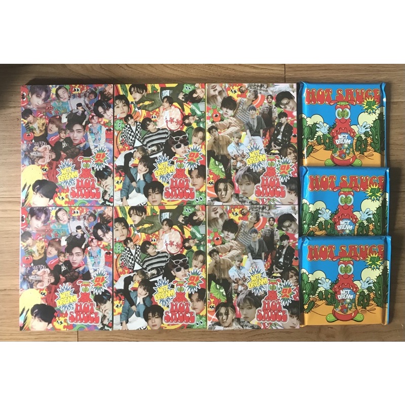 NCT DREAM - bộ album nhạc HOT SAUCE (được chọn ver)
