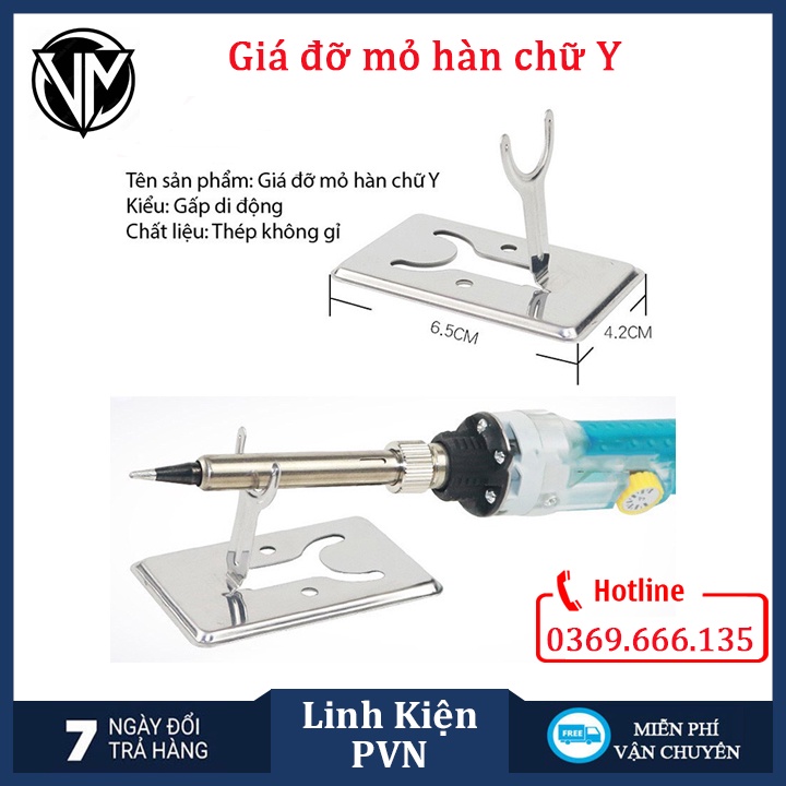 Kệ Hàn Lò Xo  - chữ Y - Giá Để Máy Hàn