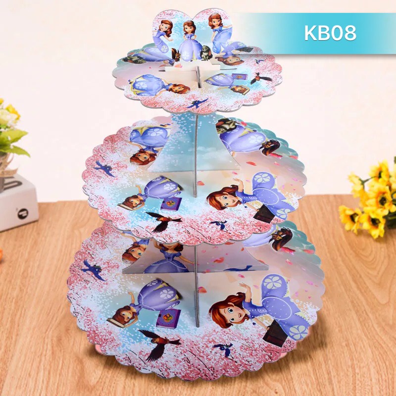 (NHIỀU MẪU) Kệ Đựng Bánh Cupcake sinh nhật siêu xinh