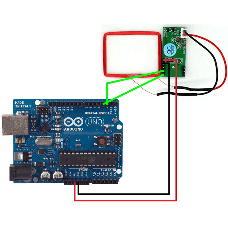 Module RFID RDM6300 125KHz Giao Tiếp UART