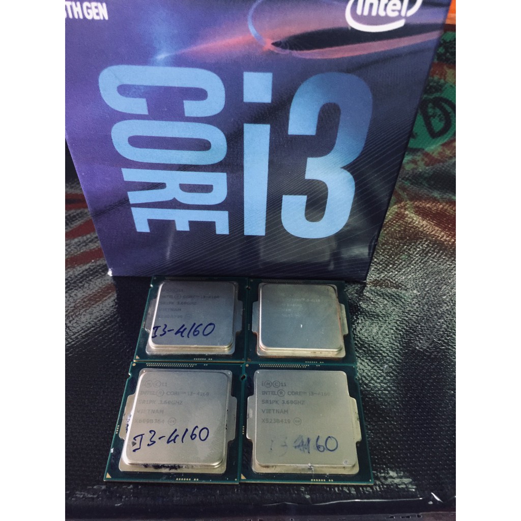 Bộ xử lý Intel Core i3 4160 3M bộ nhớ đệm 3,60 GHz