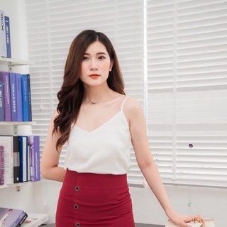 Áo hai dây nữ lụa, chất vải mát mịn,áo cổ tim