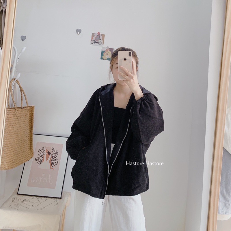 Áo khoác nỉ lì 2 lớp ( ảnh thật tự chụp ) | BigBuy360 - bigbuy360.vn