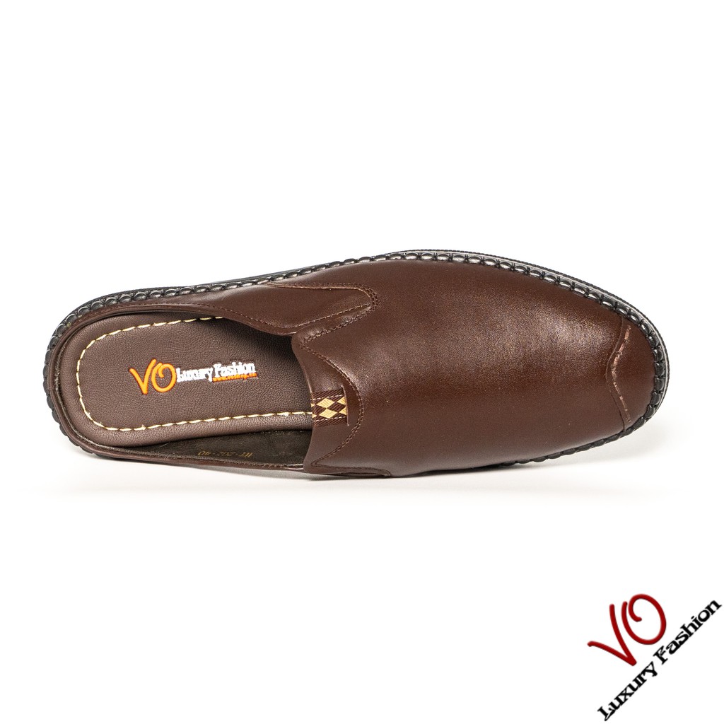 Giày sabo_ giày sục da bò trẻ trung VO Shoes_ VO202