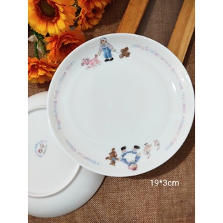 (D2) Đĩa Hoạt Hình Gốm Sứ Nhật