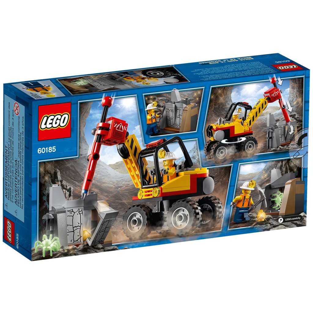 Lego City 60185 - Máy Đục Đá