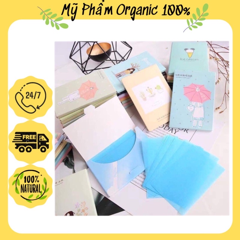 Giấy thấm dầu 50 miếng/ gói