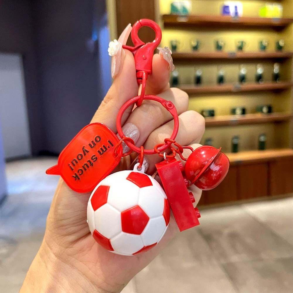 Móc Khóa Xe Hơi VANES1 Hình Quả Bóng Đá Sáng Tạo Cho Nam Và Nữ