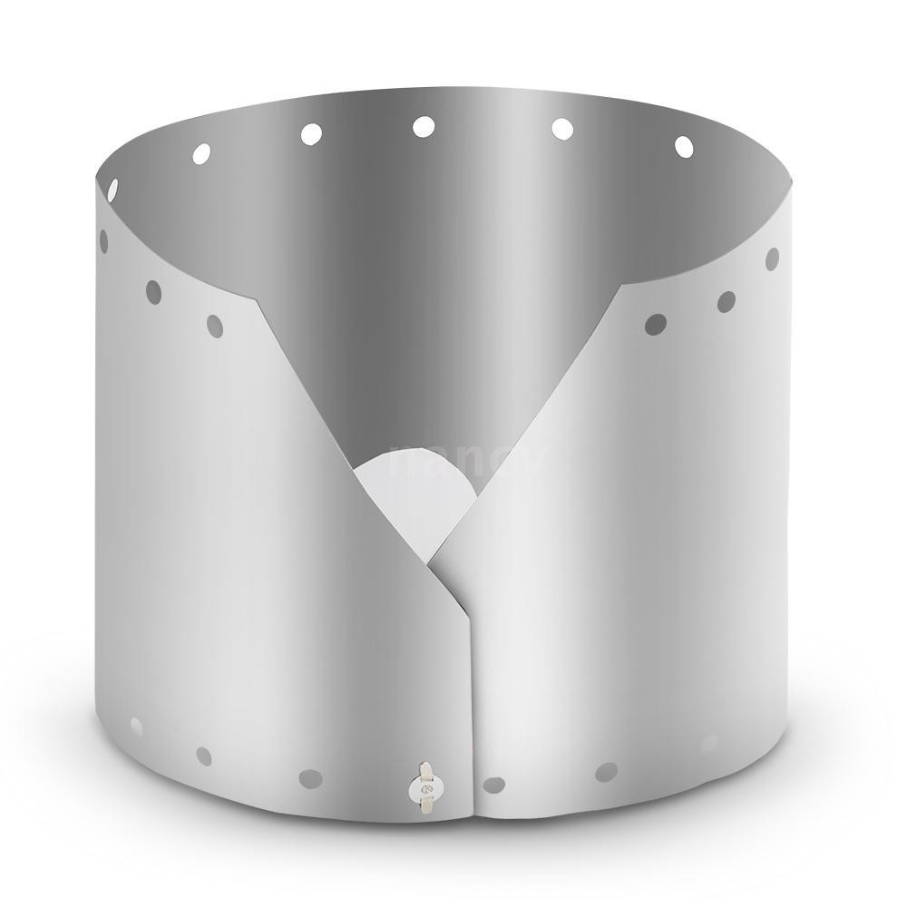 Tấm chắn gió bếp nấu ngoài trời bằng titan siêu nhẹ