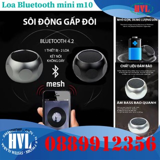 Loa Bluetooth mini m10 chất âm cực hay