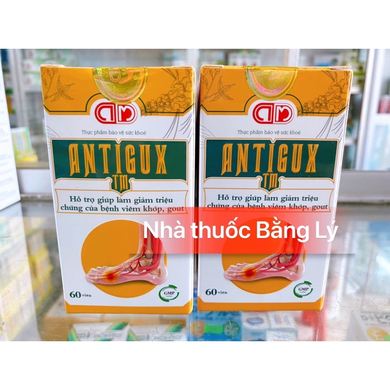 Viên uống Antigux - hỗ trợ giảm triệu chứng của bệnh viêm khớp, gout