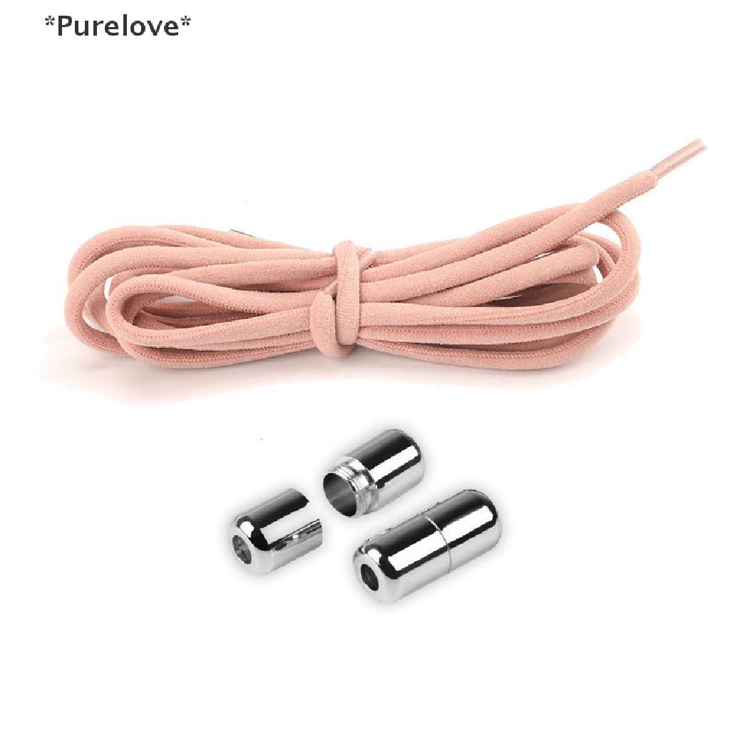 [Purelove] [Purelove] Dây Giày Lười Thắt Dây Co Giãn Hình Bán Nguyệt Không Cần Buộc [Hot