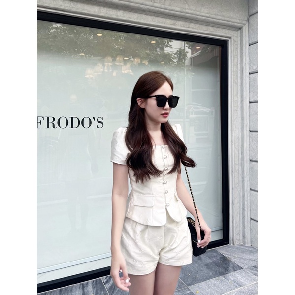 Set bộ sang chảnh tay lỡ Cara Set