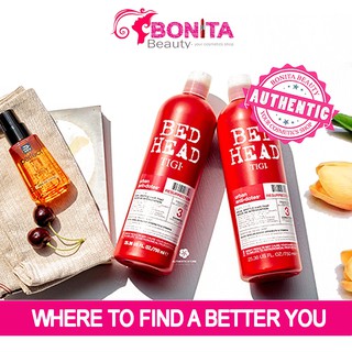 Bộ gội xả bed head tigi đỏ