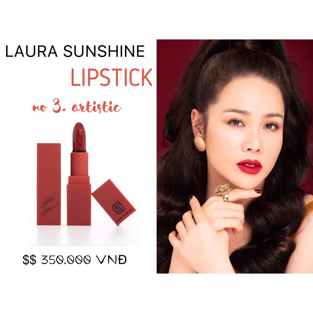 Son LAURA SUNSHINE LIPSTICK NHẬT KIM ANH