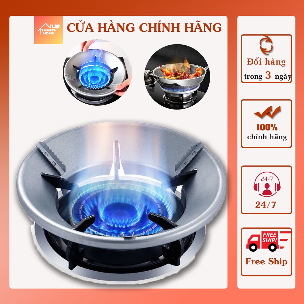 Kiềng Chắn Gió Bếp Gas, Kiềng Chắn Gió Đa Năng Chống Tản Nhiệt giúp tiết kiệm gas
