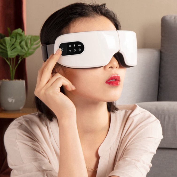 Máy Massage Mắt Smart Eye Model S10 Xoa Dịu Mỏi Mắt, Giảm Thâm Quầng Hiệu Quả Khi bạn làm việc, ngồi máy tính_vimart