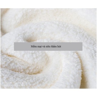 Khăn quấn đầu lau khô tóc siêu tốc