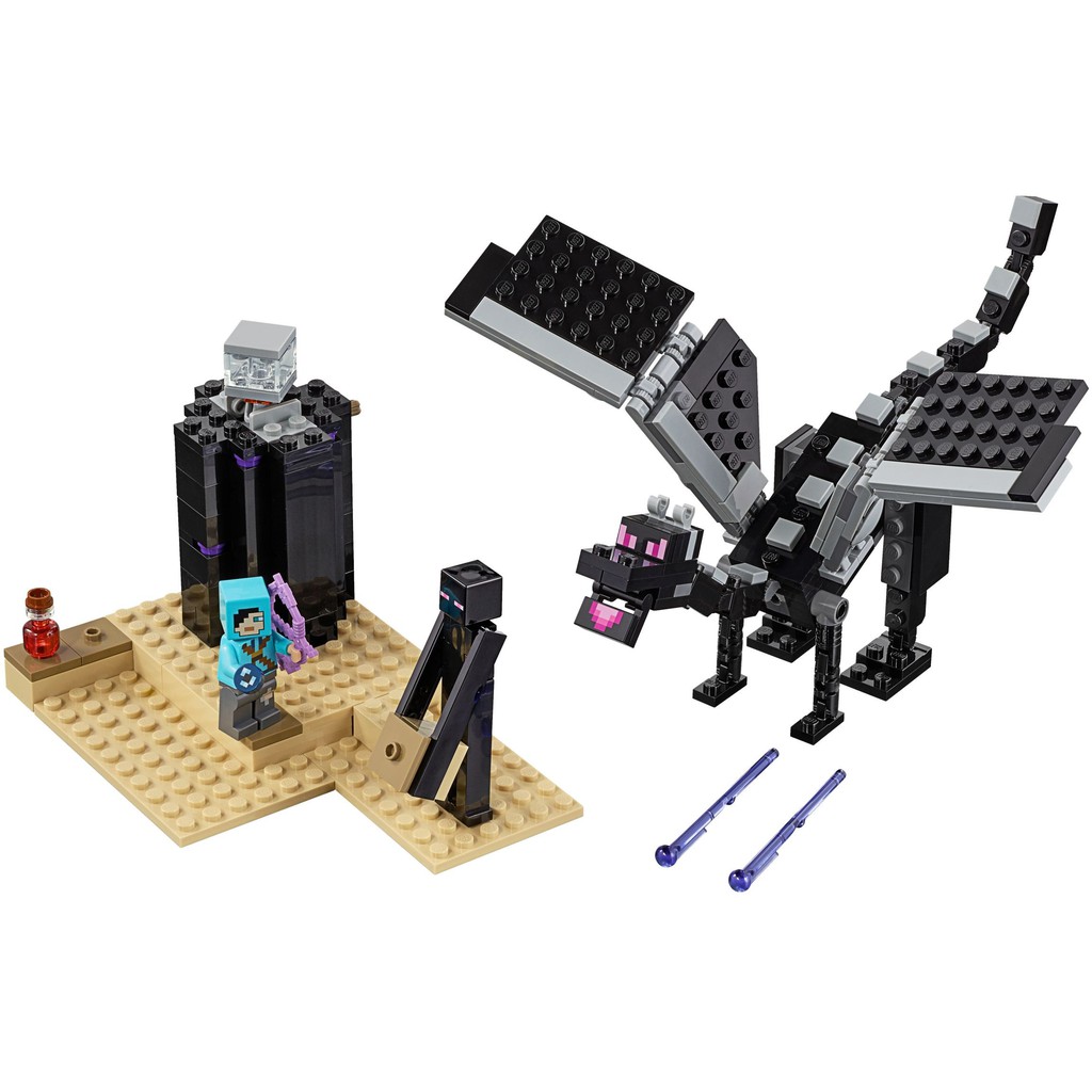 LEGO Minecraft 21151 Trận chiến ở Thế giới Tận cùng