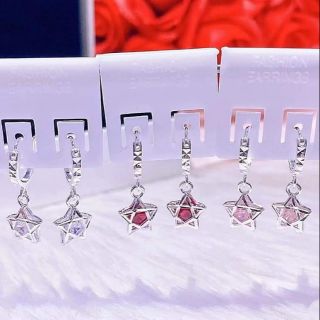 Bông tai bạc hình ngôi sao cho bé